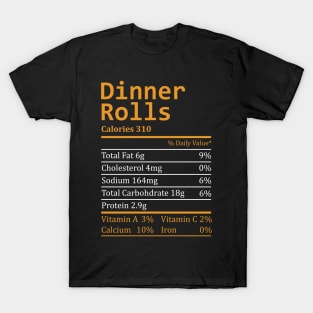 dinner rolls nutritional facts To enable all products, your file T-Shirt